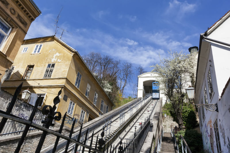 Zagreb funicular is running again from thursday, 15 june